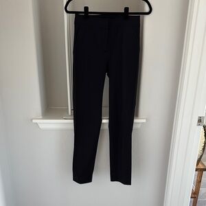 Massimo Dutti Black Technical Trousers